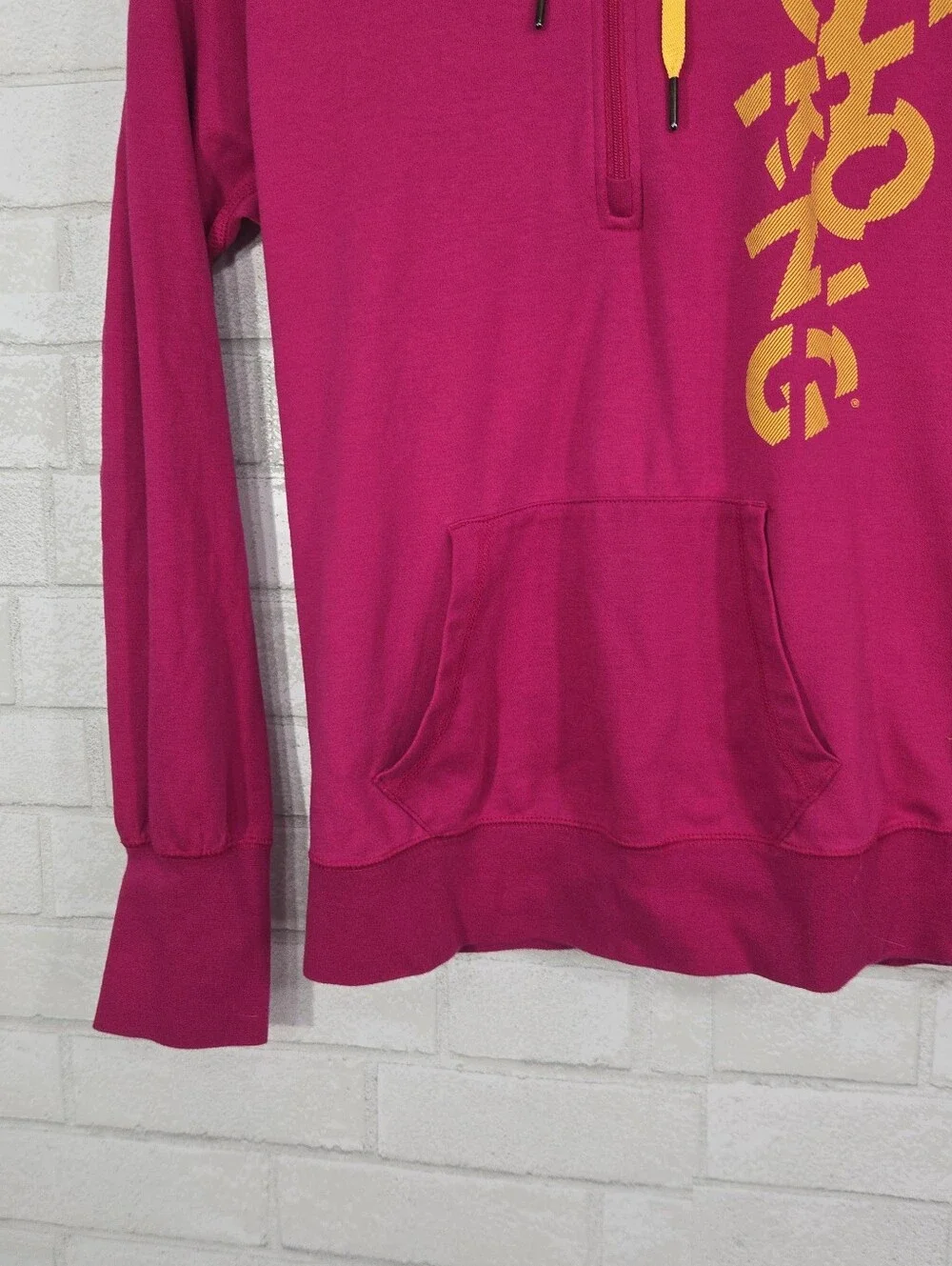 NIKE 1/4 zip hooded sweatshirt